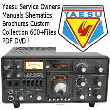 Yaesu Ham Radio Service Manuals Owners Manuals Schematics Collection Set PDF CD  for sale  Canada