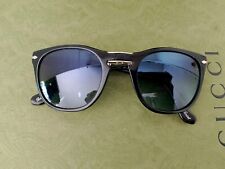 Gafas de sol PERSOL PO 714 95/31 54 mm negras plegables aviador Italia segunda mano  Embacar hacia Argentina