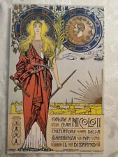Cartolina antica onore usato  Italia