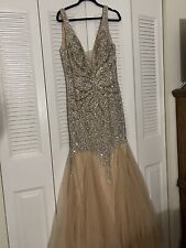 Beige mermaid tulle for sale  Clifton Heights