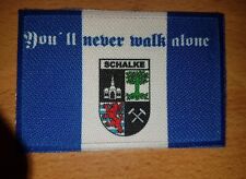 Aufnäher schalke never gebraucht kaufen  Grullbad