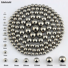 Bolas de acero inoxidable rodamiento de bolas de 2mm a 16mm 10 unidades hasta 20.000 piezas segunda mano  Embacar hacia Argentina