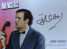 The Avengers Definitive Series 2 John Cleese as Marcus A5 Autograph Card Rare for sale  UK