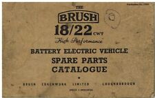 Brush 22cwt battery for sale  MANSFIELD