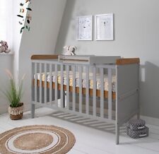 Tutti Bambini Rio Cot Bed Toddler Bed Grey & Oak *2nd Hand / USED ONCE* for sale  HIGH PEAK