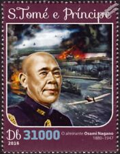 Segunda Guerra Mundial 1941 Attack at Pearl Harbor: IJN Admiral Osami Nagano/Selo de Avião (2016), usado comprar usado  Enviando para Brazil