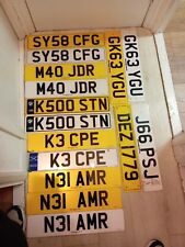 Old number plates for sale  MONTROSE