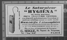 Saturateur hygiena humidificat d'occasion  Beaumont-de-Lomagne