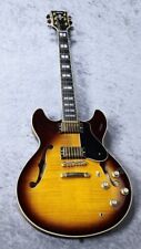 Guitarra elétrica YAMAHA SA2200 BS Sunburst dourada feita no Japão corpo semi oco comprar usado  Enviando para Brazil