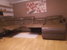 dfs leather corner sofa for sale  WEST DRAYTON