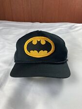 De Colección Años 80 90 BATMAN Logotipo Gorra con Cremallera Trasera Sombrero DC Comics Película Original, usado segunda mano  Embacar hacia Argentina