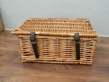 Wicker hamper basket for sale  ALTON
