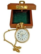 Usado, Relógio elgin vintage bolso colecionável antigo relógio de bolso latão presente de Natal comprar usado  Enviando para Brazil