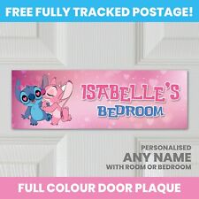 Stitch personalised door for sale  LEIGH