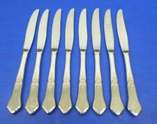 8-Brillante cubiertos de acero inoxidable Oneida GAZEBO All 9" cuchillos de mesa segunda mano  Embacar hacia Spain