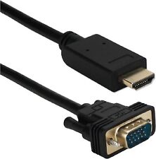 Cable convertidor de video Qvs XHDV-06 6 ft HDMI a VGA para computadora personal segunda mano  Embacar hacia Argentina