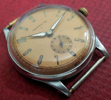 Usado, Vintage 1940s Oversized WATCH Co Relógio Militar Suíço Relógio de Pulso de Corrida comprar usado  Enviando para Brazil