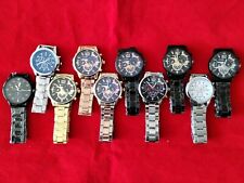 Used, Set of 10 NEW Men's Watches CLOSEOUT OVERSTOCK CLEARANCE DEAL lot 10 Batteries A for sale  Shipping to South Africa