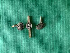Pair cufflinks tie for sale  Shipping to Ireland