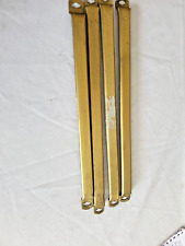 4 VTG Curtain Rods - 2 Plain and 2 with Design (883) for sale  Shipping to South Africa