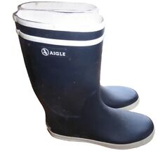 Aigle wellies navy for sale  DISS