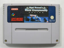 NIGEL MANSELL S WORLD CHAMPIONSHIP RACING SUPER NINTENDO (SNES) PAL-FAH (CARTRID comprar usado  Enviando para Brazil