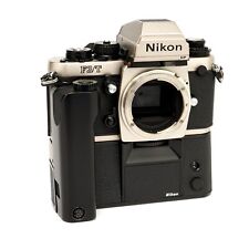 Usado, Corpo da câmera de filme Nikon F3/T HP SLR titânio champanhe com unidade de motor MD-4, MF-6 comprar usado  Enviando para Brazil