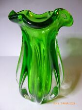 Vintage green glass for sale  STEVENAGE