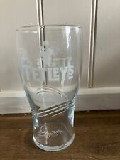 Tetleys pint glass for sale  WADEBRIDGE