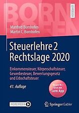 Steuerlehre rechtslage 2020 gebraucht kaufen  Berlin