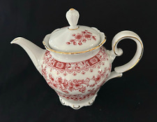White red teapot for sale  WARE