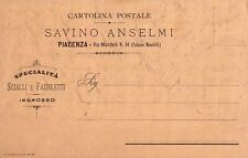 Cartolina 1899 savino usato  Piacenza