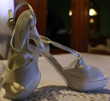 Sandali scarpe sposa usato  Roma