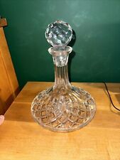Crystal decanter stopper for sale  ROYSTON