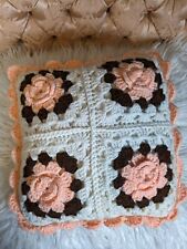 Granny square pillow for sale  Troy
