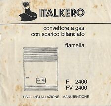 Manuale italkero fiamella usato  Acireale