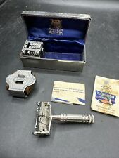 VTG WILKINSON SWORD CO.   SAFETY RAZOR SET 7 DAY model CHROME for sale  Shipping to South Africa