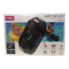ION Audio Party Splash Floating Bluetooth Speaker w/ Party Lights *Open Box* for sale  Shipping to South Africa