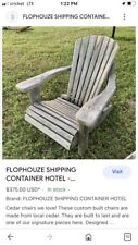 Folding adirondack chair for sale  Lehigh Acres