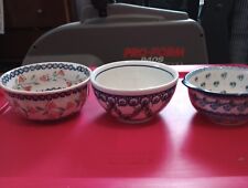 Polish pottery bowls for sale  Windsor