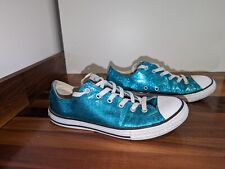 Converse turquoise glitter for sale  CORBY