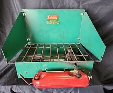 Vintage Colman 2 Burner Gas Camping Stove 425C Used for sale  Shipping to South Africa