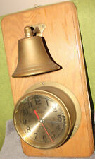Brass ship clock for sale  Stockton