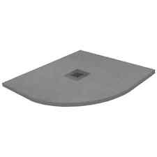 Used, Quadrant Shower Tray Slate Effect Grey stone resin 90cm x 90cm x 35mm TSLQ90G for sale  Shipping to South Africa