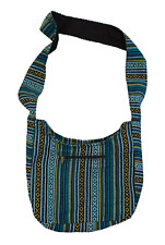 Bolsa tiracolo unissex de algodão Gheri hippie bolsa de ombro bolsa de viagem hobo leve comprar usado  Enviando para Brazil