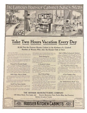 Anuncio impreso vintage de gabinetes de cocina Hoosier 1912 - Ahorra pasos segunda mano  Embacar hacia Mexico