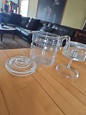 Cafeteira vintage PYREX Flameware 6 xícaras vidro coador 7756 completa  comprar usado  Enviando para Brazil