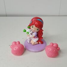 Used, Strawberry Shortcake with Pupcake and Rings DecoPac Figures Cake Topper Toy for sale  Shipping to South Africa