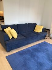 Dfs blue sofa for sale  LONDON