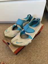 Nike Air Rift 2001 gris azul zapatos entrenadores punta dividida ninja raros vintage raros raros segunda mano  Embacar hacia Argentina